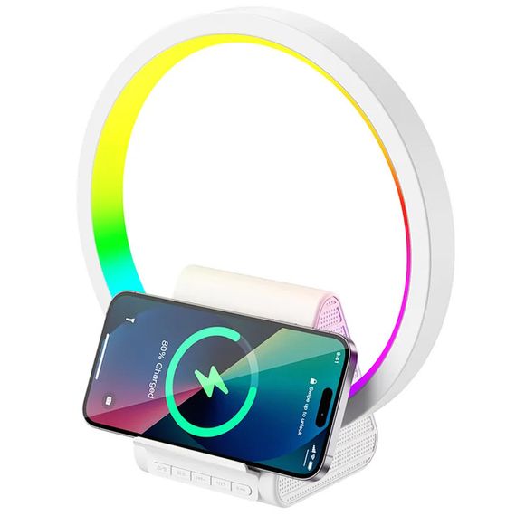 БЗП WIWU Wi-W021 2 in 1 Wireless Charger+Bluetooth Speaker | Зображення 1