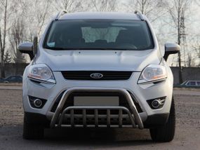 Кенгурятник WT002 (нерж.) для Ford Kuga 2008-2013 гг