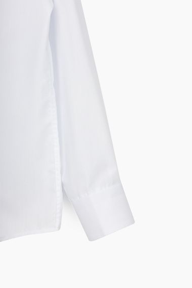Сорочка однотонна для хлопчика Pitiki 1225 134 см Білий (2000989799993D)(SC) shop (2000989799993) | Зображення 8