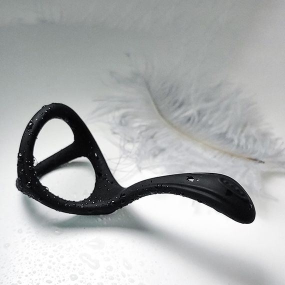 Ерекційне кільце Babydoll Універсальний.. Чорний 2315 | Зображення 9