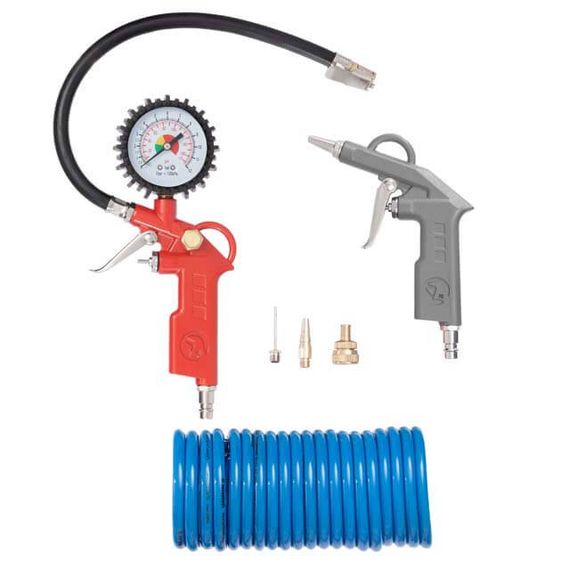 Набір пневмоінструментів 6 од. INTERTOOL PT-1500