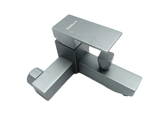 Змішувач для ванни короткий гусак MILLZ срібло MRS-AL-F1(Silver) 1/10 | Зображення 2