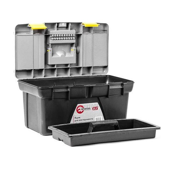 Ящик для інструменту 21.5" 536*292*271мм INTERTOOL BX-0321 | Зображення 8