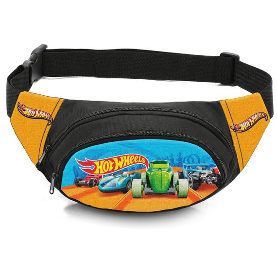 Сумка-бананка дитяча з принтом Хот Вілс поясна сумка для хлопчика (4670)