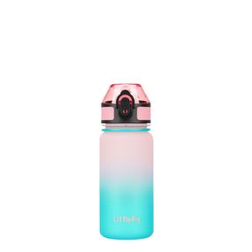 Детская бутылка для воды LittleBig UZSPACE 3020(Pink-Blue) 350 мл, розовато-голубая