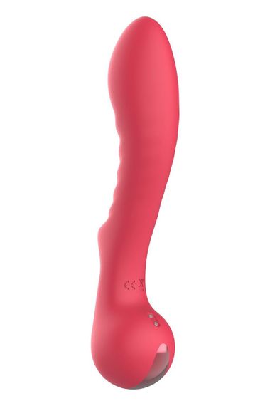 Вібратор рельєфний для точки G Dream Toys Amour Aimee, червоний Sex Aura | Зображення 2