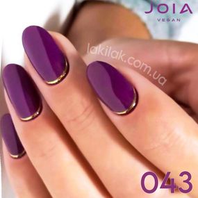 Гель-лак JOIA vegan 043 фіолетовий, 6 мл