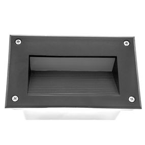 Светильник уличный для лестницы LED 3W WW IP54 BK (AL-903)