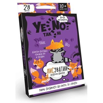 Настольная игра Danko Toys ДаНет. Лысоватый (укр) (YEN-01-02U)