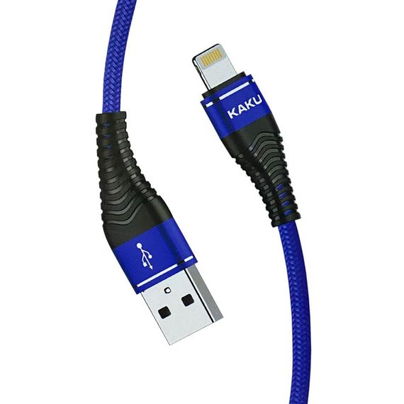 USB кабель Kaku KSC-098 USB - Lightning 1.2m / 2.8A - Blue