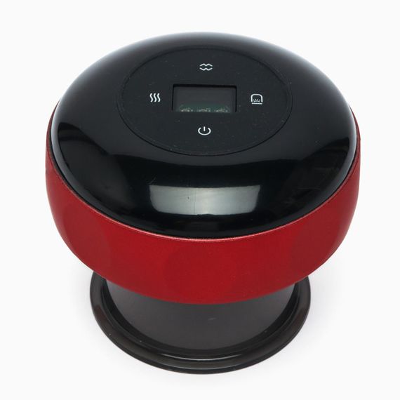 Вакуумный массажер для тела с подогревом, от USB, Красный / Антицеллюлитный массажер с эффектом банок / | Зображення 2