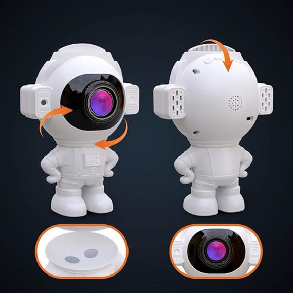 Зірковий 3D проектор Astronaut, Лазерний проектор зоряного неба Космос Проектор зоряного неба в кімнату | Зображення 5