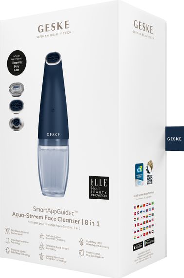 Очищуючий засіб для обличчя GESKE Aqua-Stream Face Cleanser 8в1 midnight | Зображення 7