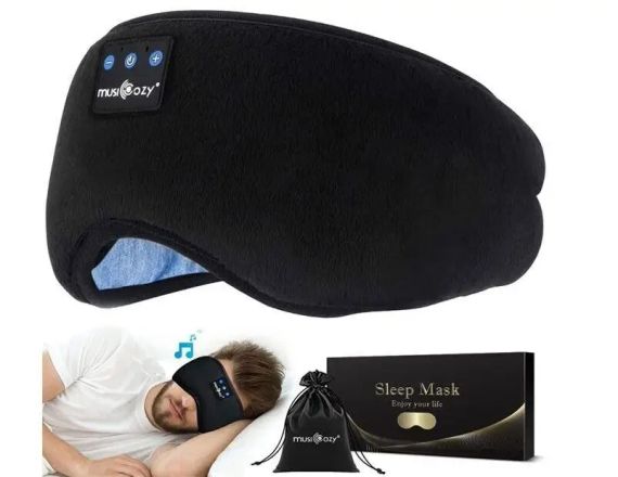 Маска для сну з Bluetooth навушниками MUSICOZ, бездротова маска-навушники для сну та релаксації