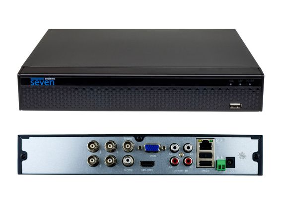 Комплект видеонаблюдения SEVEN KS-7624O-2MP на 4 камеры 2Мр | Зображення 1
