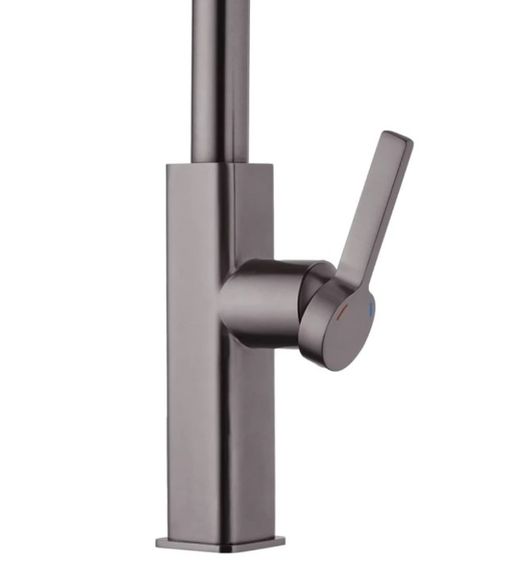 Змішувач для кухні з висувним виливом Kroner KRP Edelstahl Klassisch - PVD03918 (CV032499) | Зображення 6