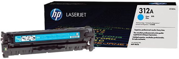 Картридж HP 312A CLJ Pro M476 Cyan (2700 стр) (CF381A)