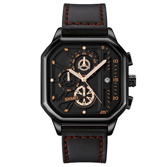 Годинник S2kmei 1963BKRG Black-Rose-Gold