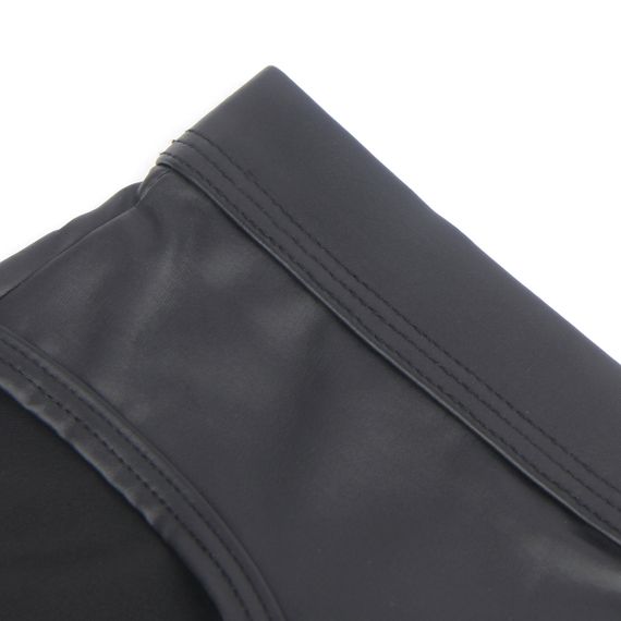 Чоловічі труси із заклепками Star Night з імітацією шкіри, чорні, XL sexstyle | Зображення 8