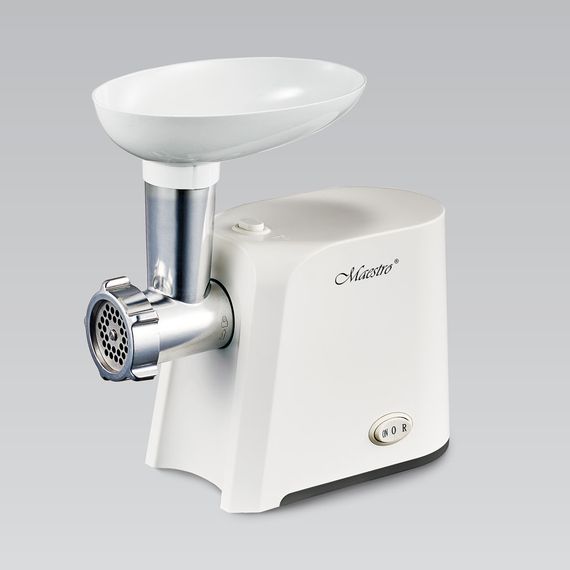 М'ясорубка електрична Maestro MR-852, 1000 Вт, з металевим шнеком і реверсом, для дому та кухні | Зображення 2