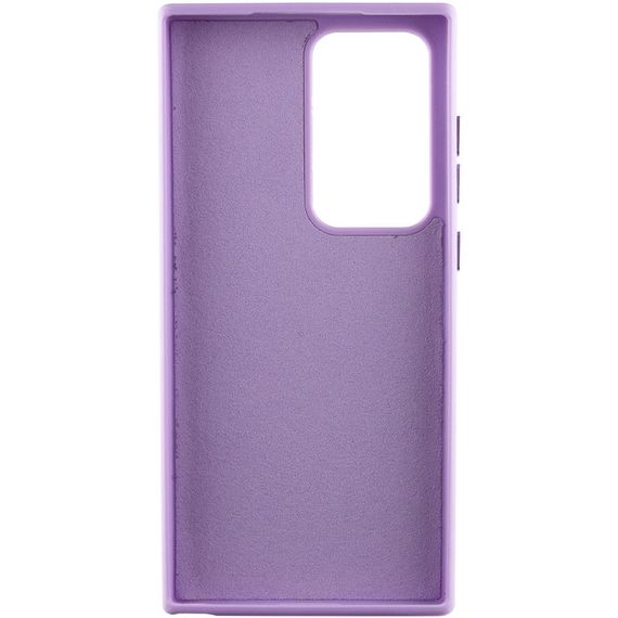 Шкіряний чохол Bonbon Leather Metal Style для Samsung Galaxy S23 Ultra Бузковий / Dasheen | Зображення 2