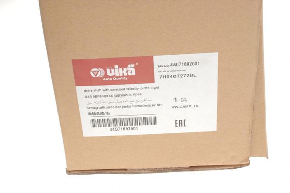 Піввісь передня VW T5 2.5 TDI 03-09 R  38x882.5  44071692601 | Зображення 1