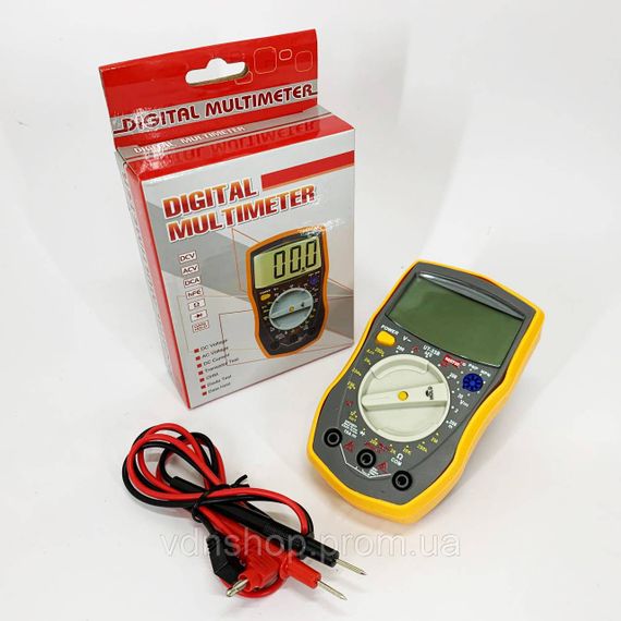 Мультиметр с высоким диапазоном измерений HAOYUE, Мультиметр бытовой тестер напряжения NQ-65 | Зображення 3