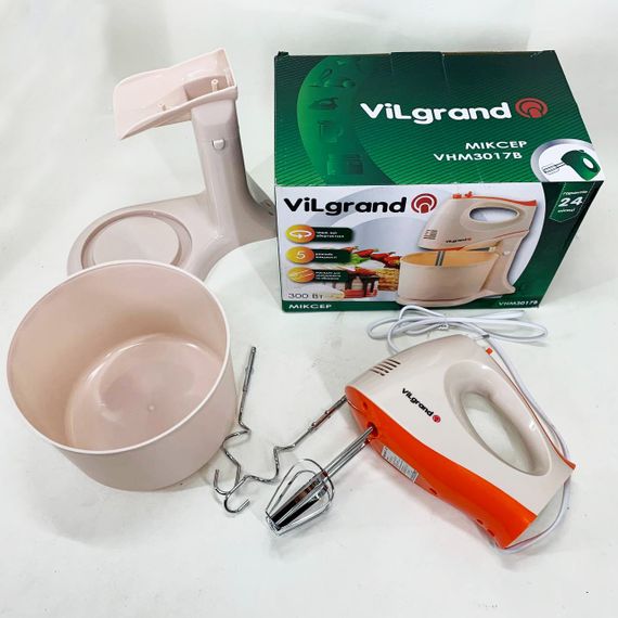 Міксер з режимами швидкості ViLgrand, Бюджетний тістоміс для дому, Міксер для змішування соусів PW-13 | Зображення 9