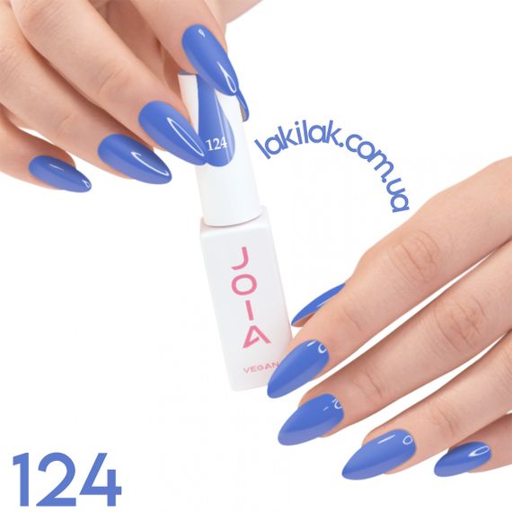 Гель-лак JOIA vegan 124 синьо-фіолетовий, 6 мл | Зображення 1