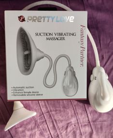 ВИБРОСТИМУЛЯТОР - ПОМПА ДЛЯ ВАГИНЫ "PASSIONATE LOVER" L 104 мм sexstyle