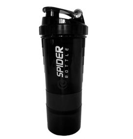 Шейкер спортивний EasyFit Spider 0,5л Чорний (EF-7200-BK)