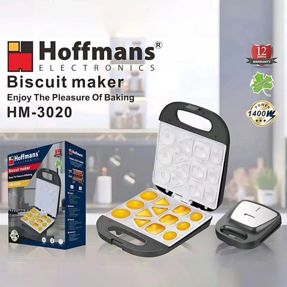 Мультипекар для печива Hoffmans 1400W HM-3020 • Швидке та зручне приготування домашнього печива | Зображення 3