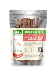 М’ясна лососева паличка 40г