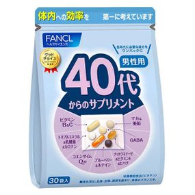 Вітамінно-мінеральний комплекс для чоловіків Fancl 40s Supplement for Men 30 packs