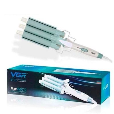 Плойка для волосся VGR V-595 WHITE 100 Вт біла | Зображення 6