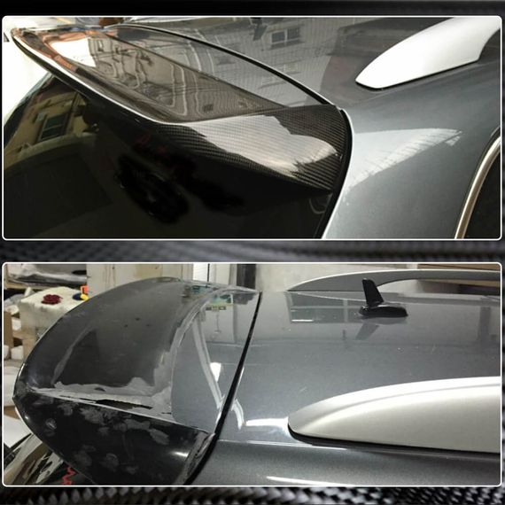 Спойлер (для Base SW 2010-2014, Карбон) для Volkswagen Golf 6 | Зображення 3
