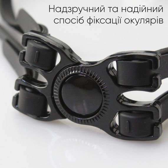 Очки для плавания Renvo Parma Уни Anti-fog Черный Разноцветный OSFM (2SG500-0109) | Зображення 3