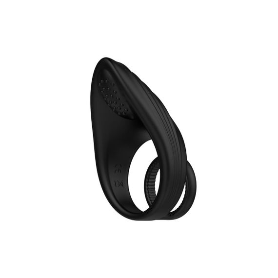 Ерекційне віброкільце Nexus Enhance Vibrating Cock and Ball Ring, подвійне Sex Aura | Зображення 3
