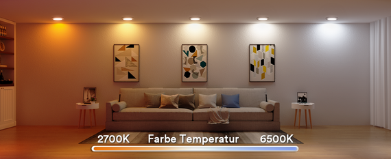 Світлодіодний смарт-світильник Lumary Ultra Slim 12 Вт, 4 шт, RGB, 170 мм, 20 мм, керування зі смартфона | Зображення 7