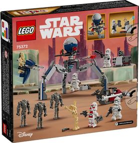 Конструктор LEGO LEGO Star Wars Клони-піхотинці й Бойовий дроїд. Бойовий набір (75372)