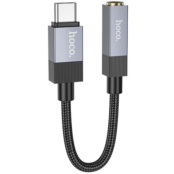 Перехідник Hoco UPA32C Type-C to 3.5mm Black