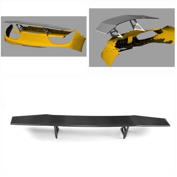 Спойлер V1 (2011-2013, Карбон) для Ferrari 458 Italia рр | Зображення 1