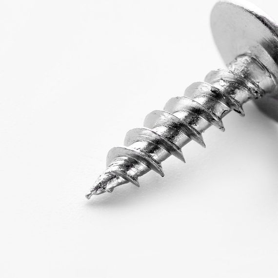 Саморіз з прес-шайбою 4,2*19 гострий цинк білий (ящ. 7000шт) APRO 10L4219-2-C1 | Зображення 2