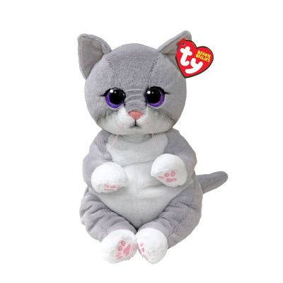Мягкая игрушка Ty Beanie bellies Серый котенок MORGAN 25 см (43203)