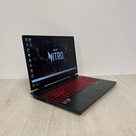 Ігровій ноутбук Acer Nitro 5 AN515-46 / 15.6" (1920x1080) IPS / AMD Ryzen 5 6600H (6 (12) ядер по 3.3 - 4.5 GHz) / 16 GB DDR5 / 512 GB SSD / nVidia GeForce RTX 3050, 4 GB GDDR6, 128-bit / WebCam б/в | Зображення 5