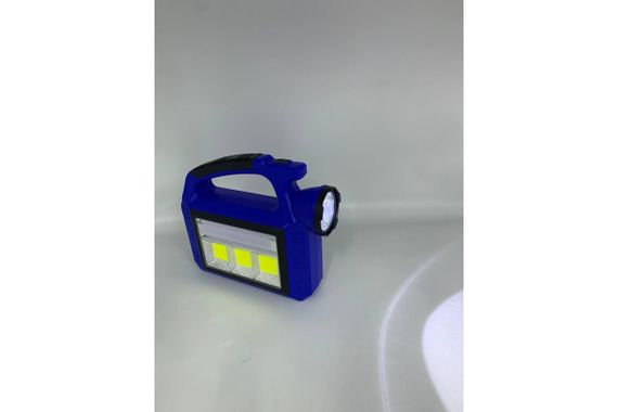 Ручний ліхтар із сонячною батареєю 5Вт, PowerBank, USB, DIZ-2209-3 | Зображення 9