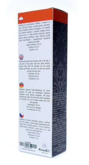 Насадка презерватив подовжує Boss Series - Perfect Sleeve, BS6700062 Sex Aura | Зображення 8