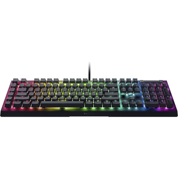 Клавіатура Razer BlackWidow V4 X Yellow Switch USB RU Black (RZ03-04702500-R3R1) | Зображення 3