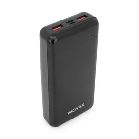 Power Bank WOYAX WY-20F 20000mAh, 22.5W, Black, 0.460kg