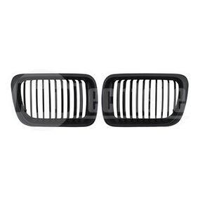 Решетки радиатора компл. BMW 3 E36 97-99 (мат. чёрн.), AutoTechteile, 706 5150, 706 5149
